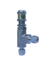 SCV sampling check valve